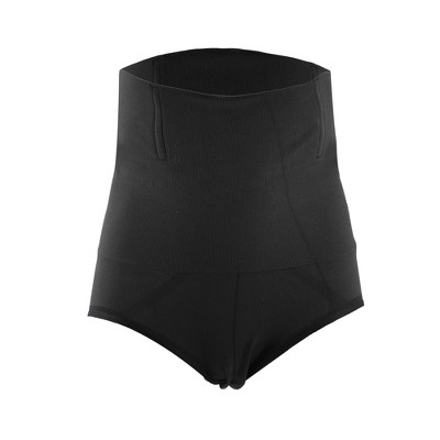 Unique Bargains Men's Abdominal Slim Shapewear High-waisted Tights Shorts  Boxer Briefs Shaping L Size Black 1pcs : Target