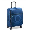 United Colors of Benetton x DELSEY PARIS Medium Checked Color Block 23" Softside Spinner Suitcase - 2 of 4