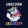Junior's Design By Humans Halloween Dad Mom Daughter Adult Costume - Unicorn Security By MINHMINH T-Shirt - 2 of 3