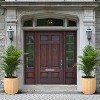 Self Watering Pots, Outdoor Marble Finish Tall Planters with Water Level Monitor, Large Plant Pots for Indoor Plants, Home, Office, Patio - 4 of 4