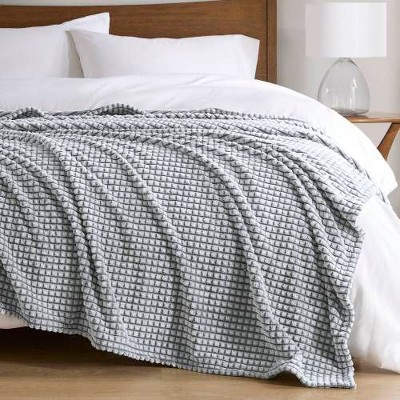 Sapphtopaz Twin Size Back-Printed Plush Throw Blanket for Bed, Polyester All-Season Blanket with Microvelour Texture, 66"W x 90"L Blanket for Couch