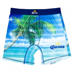 Mens Corona Extra Beach Scene Boxer Briefs - 1 of 3