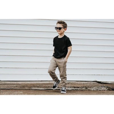 City Threads Boys Organic Cotton Soft Jersey Short Sleeve Crew Tee | Bright Light Blue - 6Y — фото 3