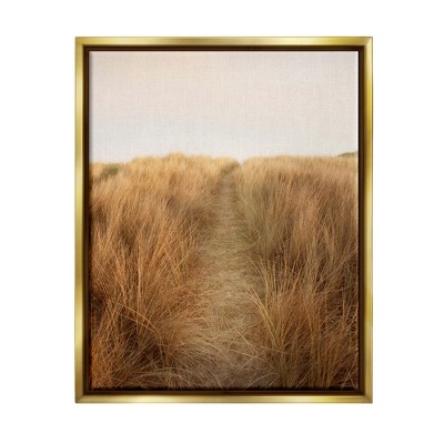 Stupell Industries Summer Sand Dune Pathway Sun Bleached Grassy Landscape