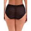 INSPIRE CHIC Women's Floral Pattern Lace Trim High Waist Stretchy Rib Briefs 6 Packs - 2 of 4