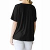 Women's Short Sleeve V Neck Tee - HEIMISH USA - 2 of 3