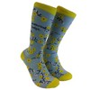 Crazy Dog T-Shirts Women's Swearing Helps Socks Funny Curse Word Naughty Sarcastic Flowers Footwear - 2 of 4