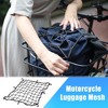 Unique Bargains Motorcycle Cargo Net Luggage Thicken Netting with Hooks - 2 of 4