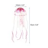 Unique Bargains w/ Suction Cup Aquarium Jellyfish Glow Decoration 2.3"x5.9" - 4 of 4