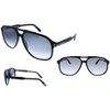 Tom Ford FT 0753 01B Mens Aviator Sunglasses Black 62mm - 4 of 4