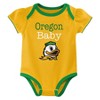 NCAA Oregon Ducks Infant Girls' 3pk Bodysuit - 2 of 4