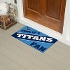 Evergreen Home of a Fan Tennessee Titans 28" x 16" Woven PVC Indoor Outdoor Doormat, Home of a Fan - 4 of 4