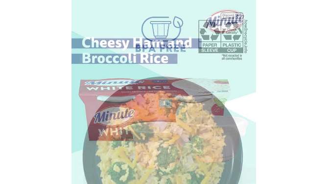 Minute Rice Gluten Free Grain Microwaveable White Rice Bowl - 8.8oz/2ct, 2 of 11, play video