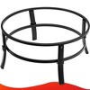 SUGIFT 26" Outdoor All-Season Portable Steel Fire Pits Fire Places with Spark Screen, Barbecue Net, Poke - 4 of 4