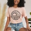 Simply Sage Market Lake Life Circle Short Sleeve Tee - S - Blush - 2 of 4