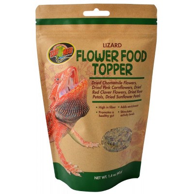 Natural Dried Flower Food Topper for Lizards