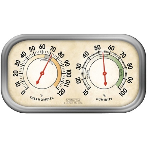 Springfield Humidity Meter Thermometer Combo Target