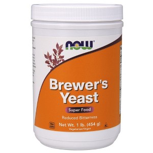 Brewers Yeast Powder by Now Foods  -  1 lbs Powder - 1 of 2