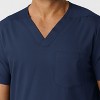 Wink Boundless Men's Multi Pocket V-Neck Scrub Top - 4 of 4