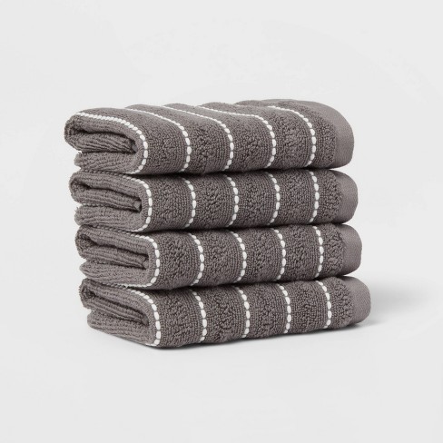 Antimicrobial Organic Cotton Bath Towels | Crate & Barrel