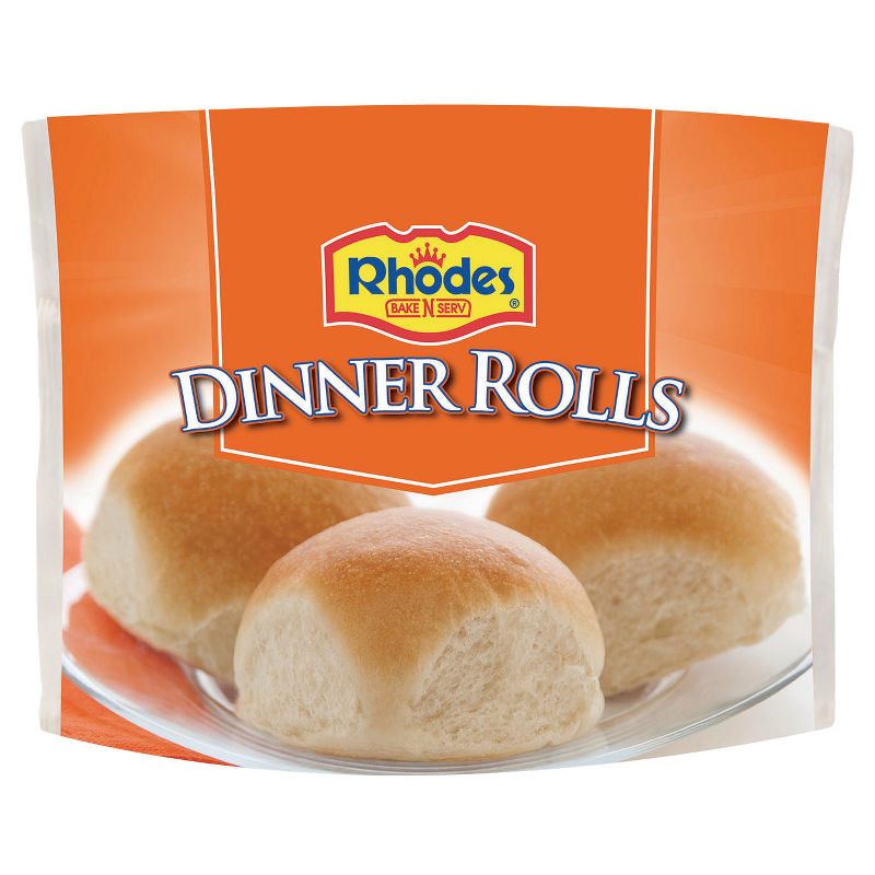 Rhodes Frozen Dinner Rolls - 48oz/36ct, 1 of 6