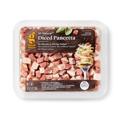 Diced Pancetta - 4oz - Good & Gather™