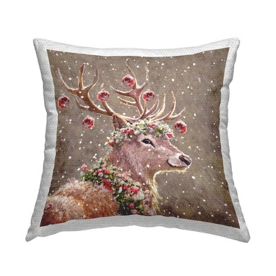 Stupell Industries Holiday Deer Festive Baubles