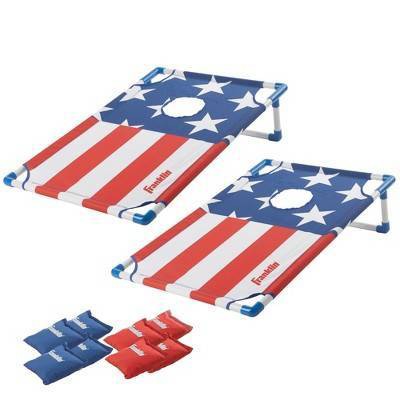 Franklin Sports Red, White & Blue Badminton Cornhole