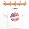 The Juniper Shop Flag Smiley Face Youth Short Sleeve Tee - L - White - 3 of 4