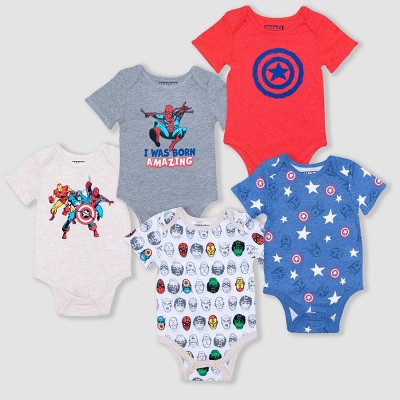 avengers baby romper