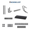 Portable RV Stairs with Handrail, Non-Slip RV Ladder with Rubber Mats for Travel Trailers, Campers, Hot Tubs, Porches & Poolside Use - 2 of 4