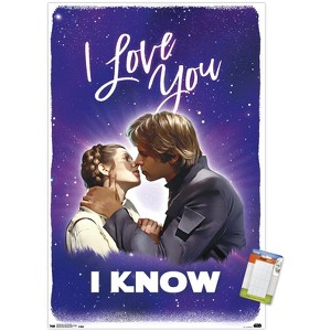 Trends International Star Wars: Saga - I Love You I Know Unframed Wall Poster Prints - 1 of 4