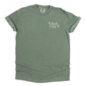 Simply Sage Market Embroidered Park City Stars Garment Dyed Tee - 1 of 4