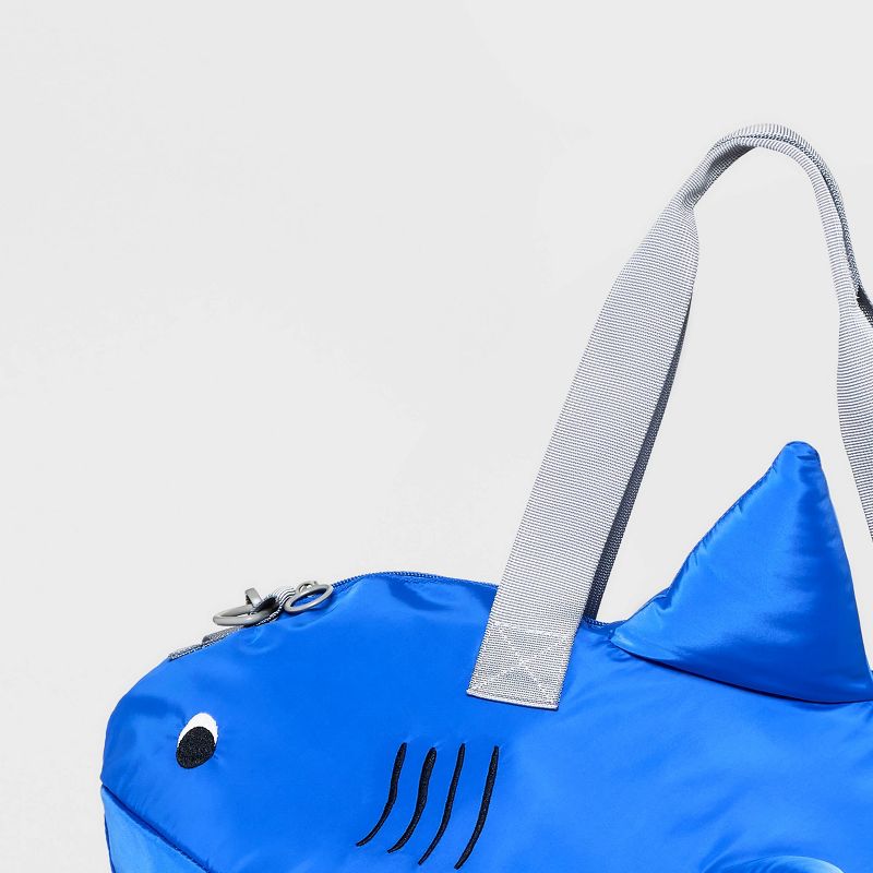 Boys&#39; Shark Weekender Bag - Cat &#38; Jack&#8482; Blue, 5 of 8
