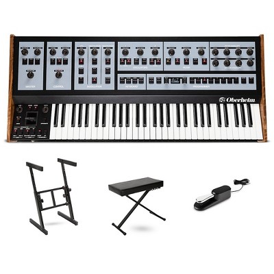 Oberheim OB-X8 8-Voice Polyphonic Analog Synthesizer Essentials Bundle