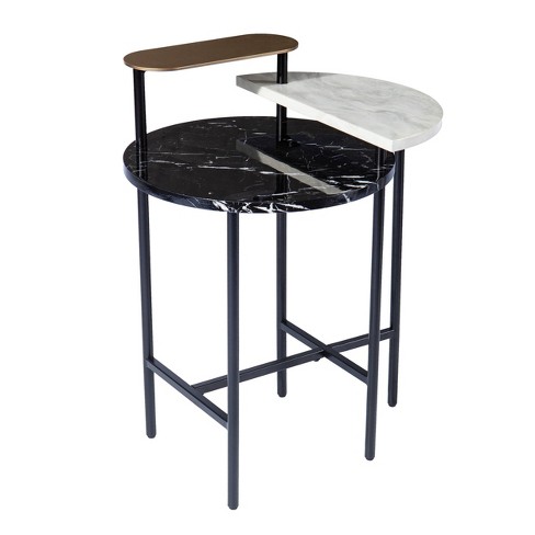 Marble end hot sale table target