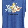 Women's - Pokémon - Eevee and Eeveelutions Group Short Sleeve Graphic T-Shirt - 2 of 4