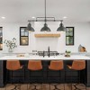 LNC Donnish 3-Lights 35.7" Farmhouse Linear Kitchen Island Pendant  Lights, Matte Black and Brushed Gray - 4 of 4