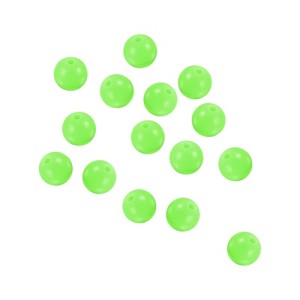 Unique Bargains Luminous Fishing Beads, Soft Plastic Glow Fishing Bait Eggs Rig Bead Tackle Tool - 1 of 4