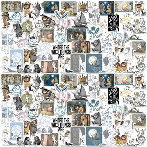 Where The Wild Things are 100ct Vinyl Large Deluxe Stickers Variety Pack - 1 of 4