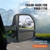 VEVOR Towing Mirrors, Left & Right Pair Set for 2015-2018 Ford F150, Power Heated with Signal Light & Puddle Light, Plane & Convex Glass, Black - 3 of 4