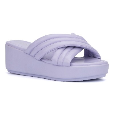 Olivia Miller Women's Emma Wedge Sandal