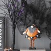 FURNIinspire Decorative Objects Holiday Decorations, Fabric Standing Orange Gnome With Big Nose, Wizard Hat For Party, Orange, 4.3"*6.3"*16" - 3 of 4
