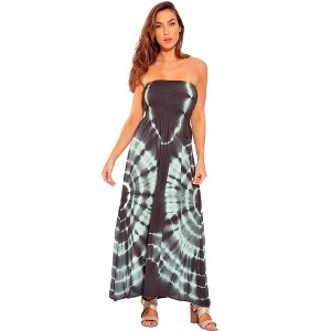 Riviera Sun Strapless Tube Maxi Dress Summer Dresses - 1 of 3