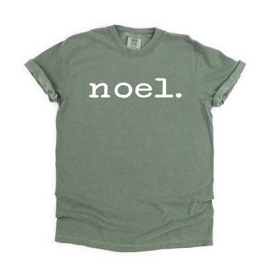 Simply Sage Market Women's Noel Typewriter Short Sleeve Garment Dyed Tee