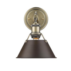 Golden Lighting Orwell 1 Light Bath Vanity - 1 of 1