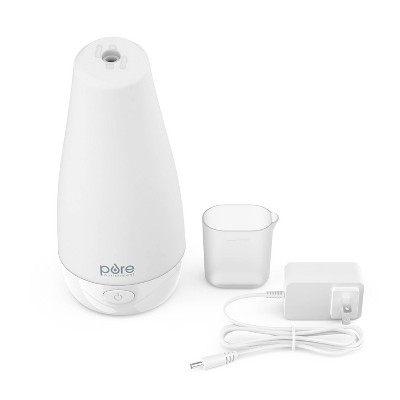 White Ultrasonic Aromatherapy Diffuser with Color-Changing LED