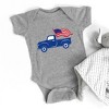 The Juniper Shop Truck With Flag Baby Bodysuit - 2 of 2