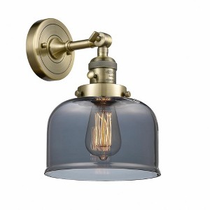 Bell - 1 Light Wall Sconce In Industrial Style-12 Inches Tall and 8 Inches Wide - 1 of 1