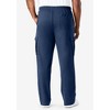 KingSize Men's Big & Tall Lightweight Jersey Cargo Sweatpants - 3 of 4